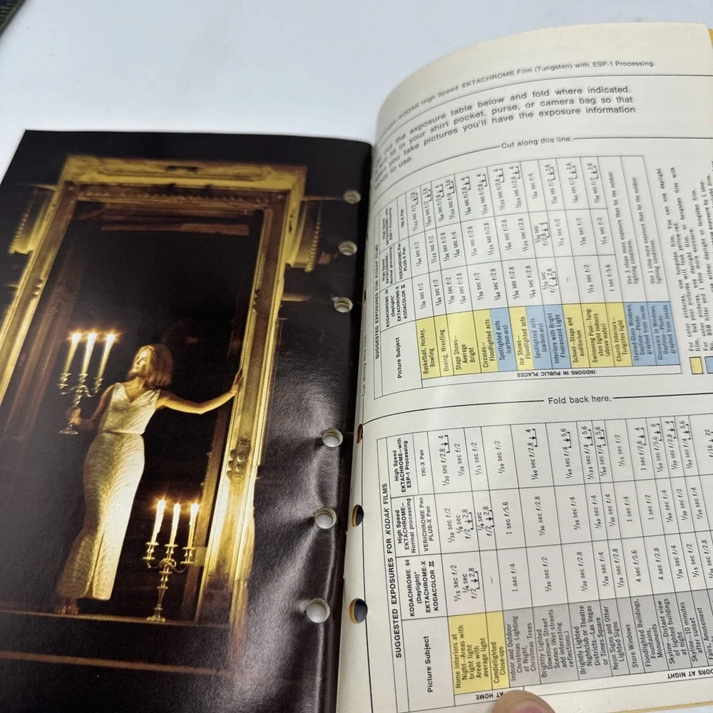 Adventures In Existing -Light Photography By Kodak Paperback Advanced AC 44 1976